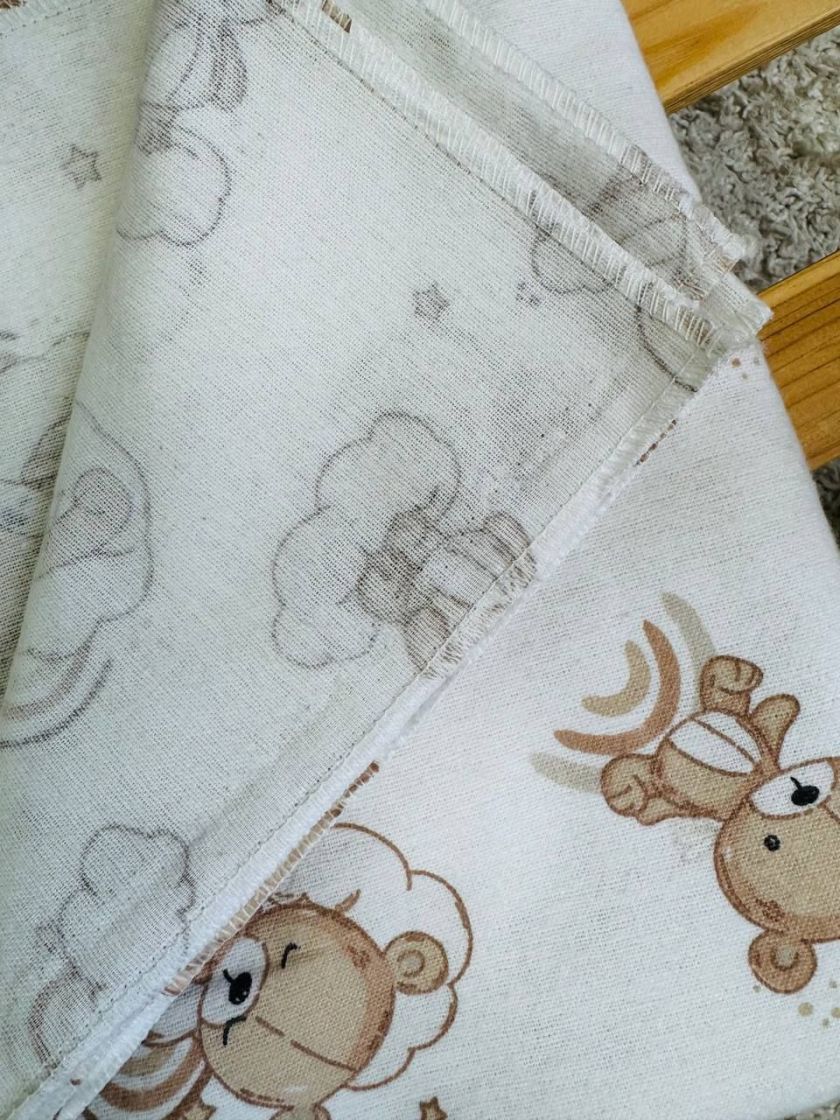 ❤ Пелюшки байкові 90*105см. Принт - Ведмедики невзрачні бежеві (#63867406) ✓ Anna Konvert