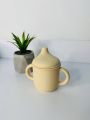 ❤ Силіконовий поїльник з ручками та кришкою з носиком. Колір - Ivory (#90357982) ✓ Anna Konvert ❤ Силіконовий поїльник з ручками та кришкою з носиком. Колір - Ivory (#90357982) ✓ Anna Konvert