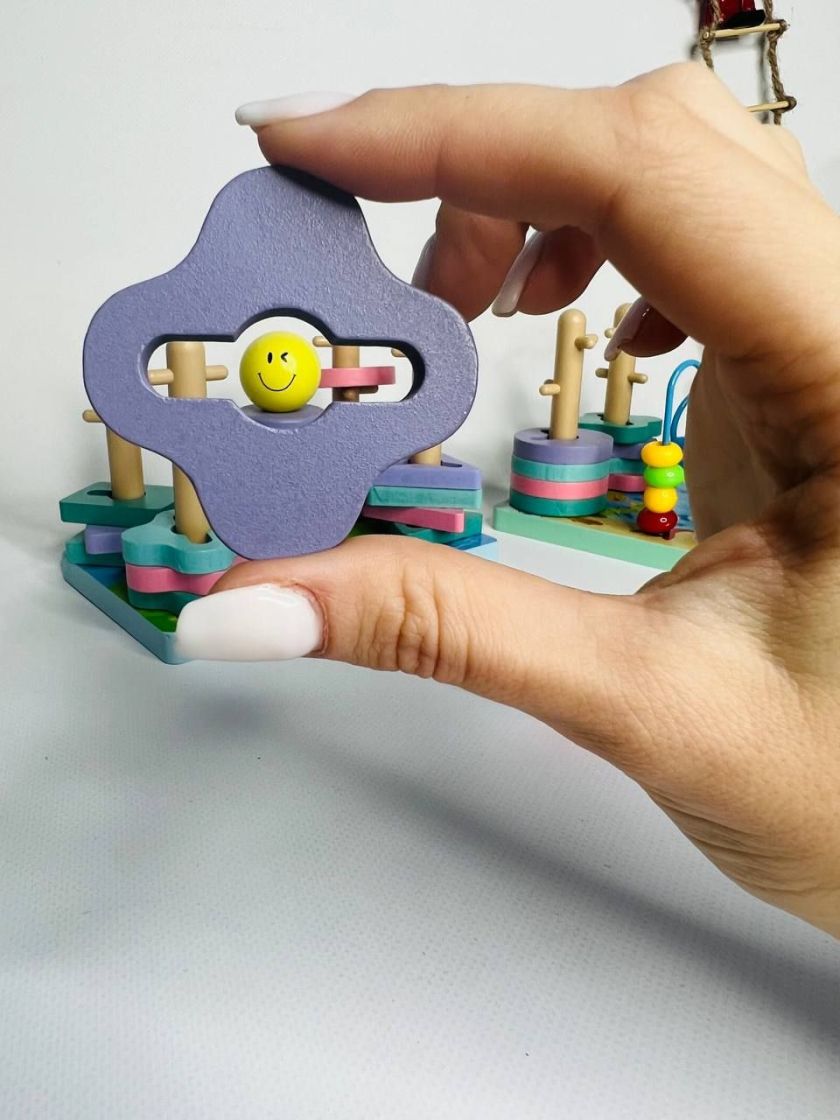 ❤ Сортер з лабіринтом та пірамидкою (#73413) ✓ Anna Konvert