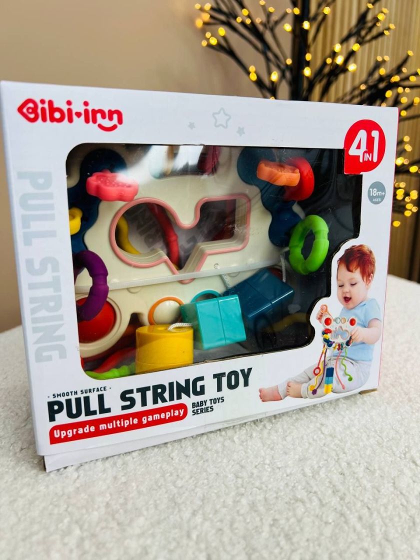 ❤ Брязкальце 688-61 крабик, пальчикова гра, тріскачка, прорізувач, в коробці (#688-73) ✓ Anna Konvert