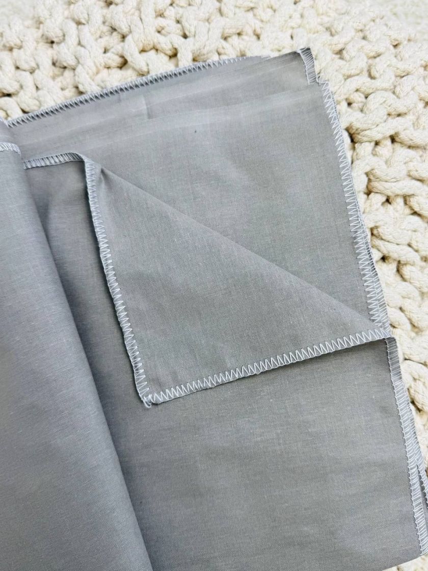 ❤ Пелюшки Ситцеві 85 см на 105 см. Принт - Графіт (#7260122) ✓ Anna Konvert