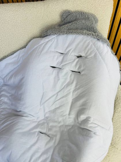 ❤ Конверт-плед на виписку у автокрісло Бараш. Колір - Сірий (#11244537) ✓ Anna Konvert 2