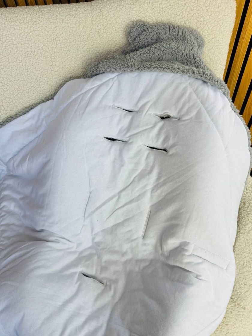 ❤ Конверт-плед на виписку у автокрісло Бараш. Колір - Сірий (#11244537) ✓ Anna Konvert