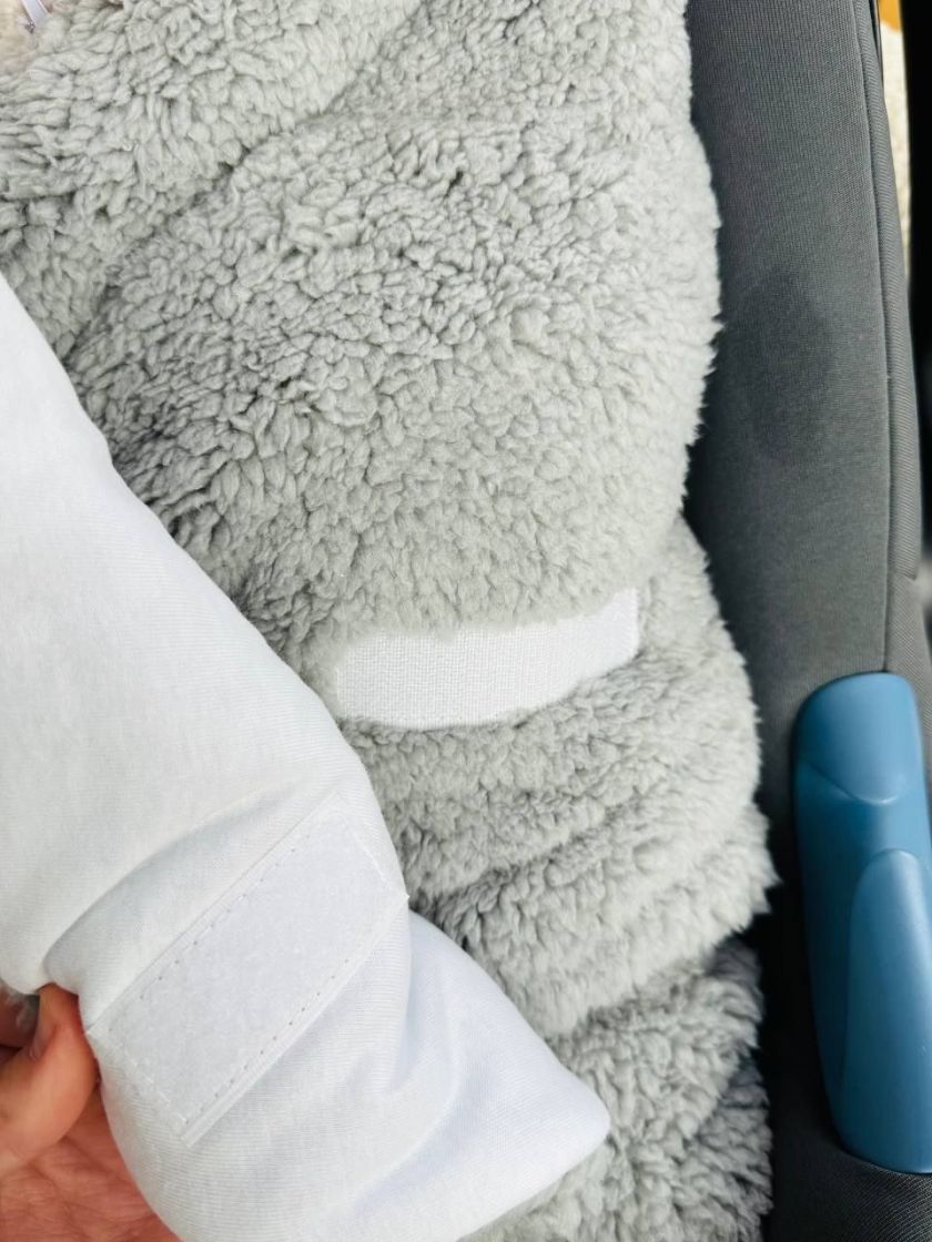 ❤ Конверт-плед на виписку у автокрісло Бараш. Колір - Сірий (#11244537) ✓ Anna Konvert