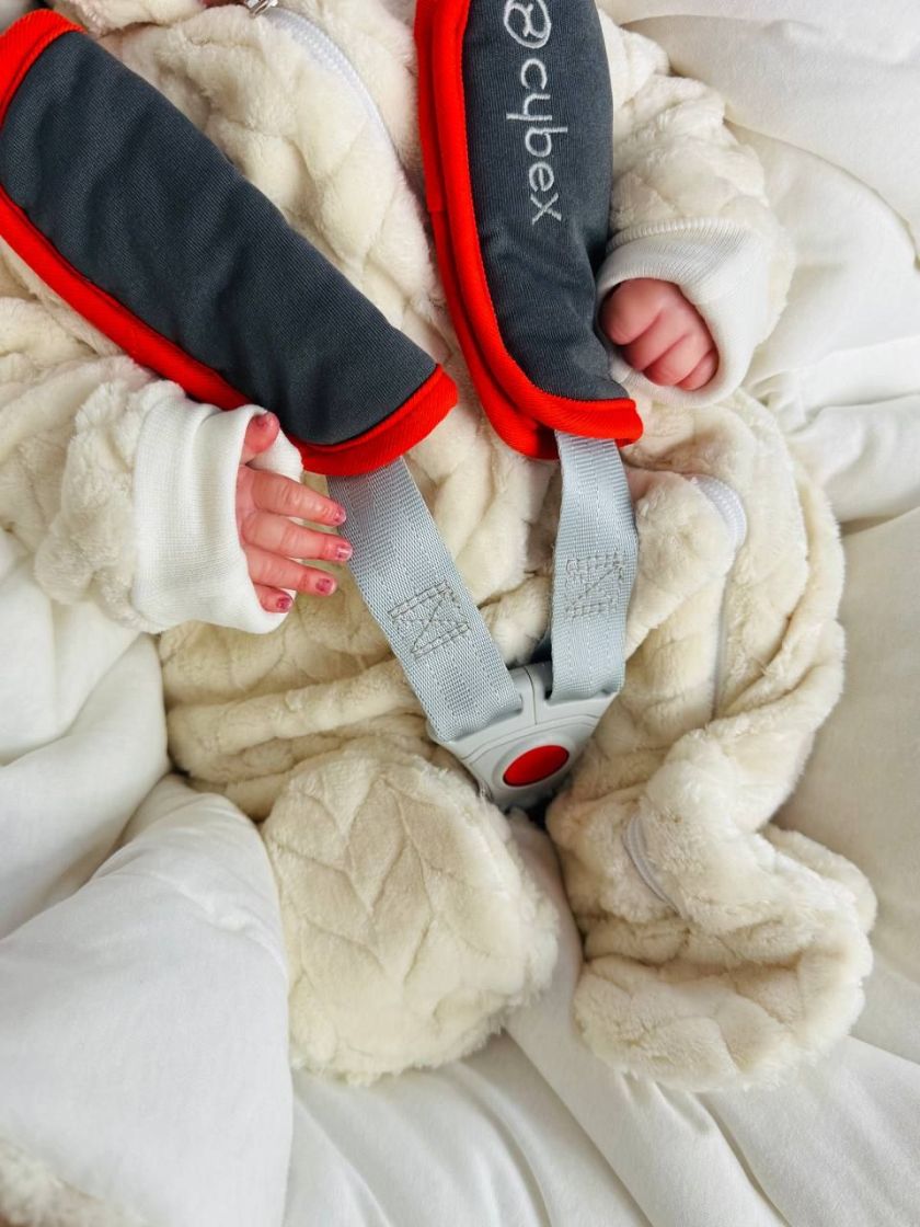 ❤ Конверт-плед на виписку у автокрісло, плюш 80*80. Колір - Молочний (#12452369) ✓ Anna Konvert