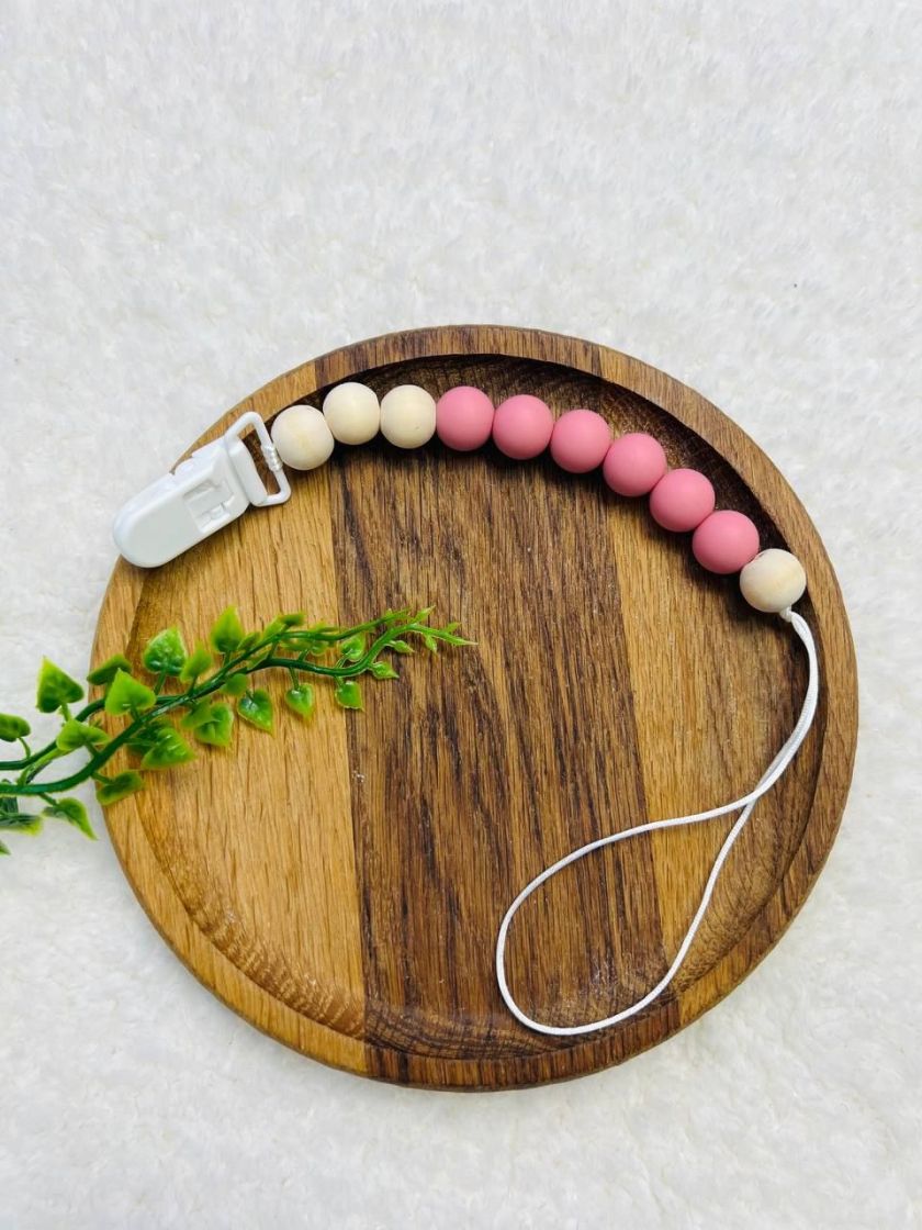 ❤ Тримач для пустушки. Колір - Dusty pink (#62189897) ✓ Anna Konvert