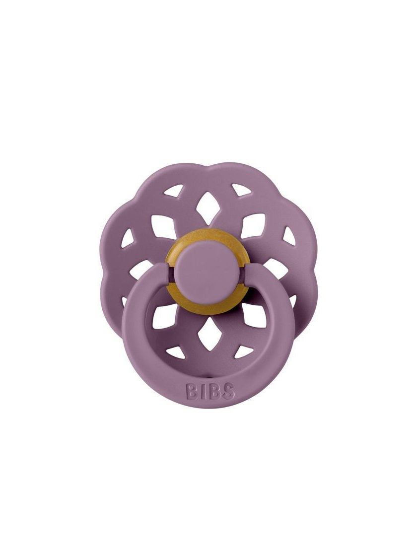 ❤ Соска пустушка BIBS Pacifier Boheme Latex Size 1, 0-6 міс. Колір - Mauve (#85662003) ✓ Anna Konvert
