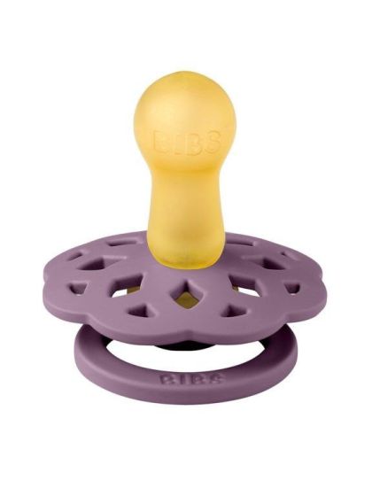 ❤ Соска пустушка BIBS Pacifier Boheme Latex Size 1, 0-6 міс. Колір - Mauve (#85662003) ✓ Anna Konvert 2