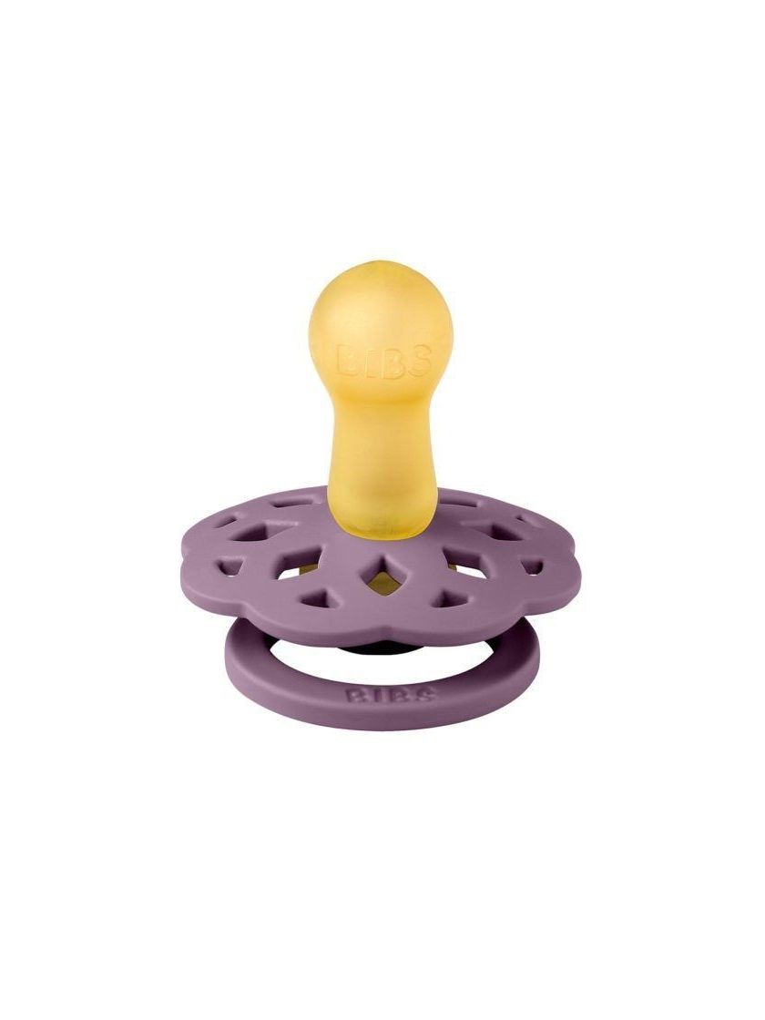 ❤ Соска пустушка BIBS Pacifier Boheme Latex Size 1, 0-6 міс. Колір - Mauve (#85662003) ✓ Anna Konvert