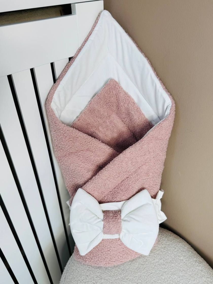 ❤ Демісезонний конверт-плед бараш. Колір - Пильна троянда (#18932133) ✓ Anna Konvert