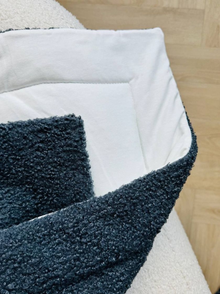 ❤ Демісезонний конверт-плед бараш. Колір - Графіт (#17299375) ✓ Anna Konvert