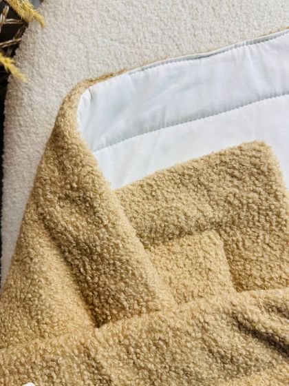 ❤ Демісезонний конверт-плед бараш. Колір - Бежевий (#44518879) ✓ Anna Konvert 2