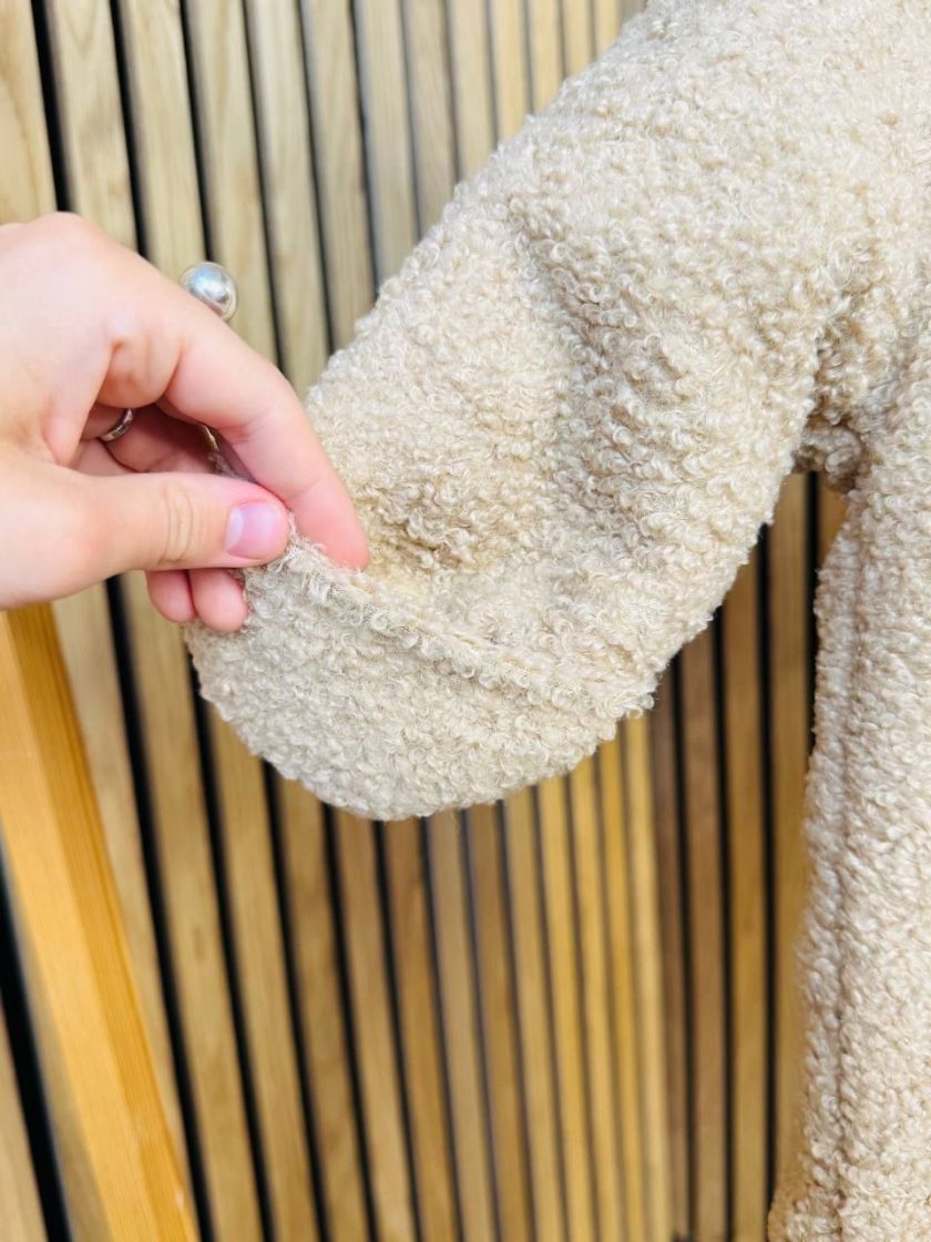 ❤ Демісезонний комбінезон Бараш з шапочкою, 0-4 міс.. Колір - Бежевий (#98455189) ✓ Anna Konvert