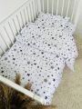❤ Змінна дитяча постіль, підковдра 110см на 90см. Принт - Зірки різні на білому (#2971663) ✓ Anna Konvert