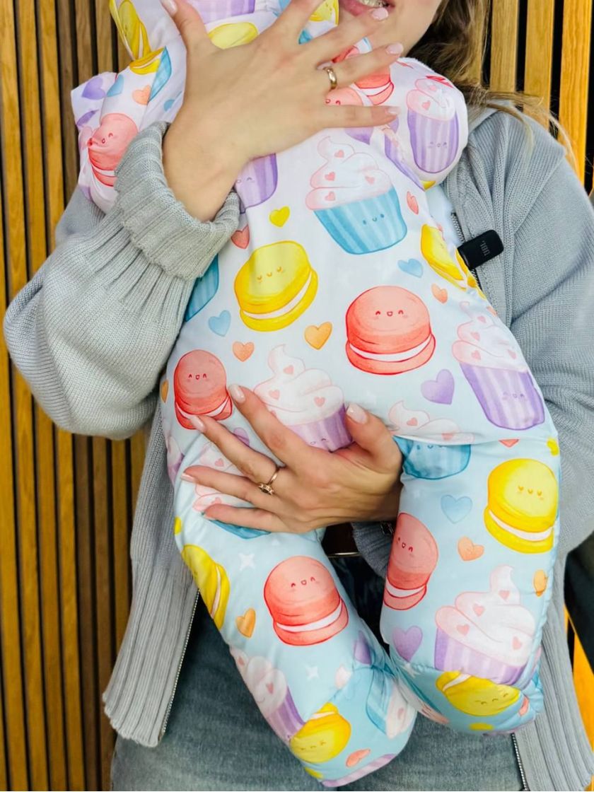 ❤ Комбінезон Принти кольорові, "Маленький ведмедик". Принт - Кексики. Розвір - 0-3міс. Сезон - Зимовий (#27611391) ✓ Anna Konver