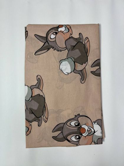 ❤ Змінна дитяча постіль, підковдра 110см на 90см. Принт - Заєць великий капучіно (#3707325) ✓ Anna Konvert 2