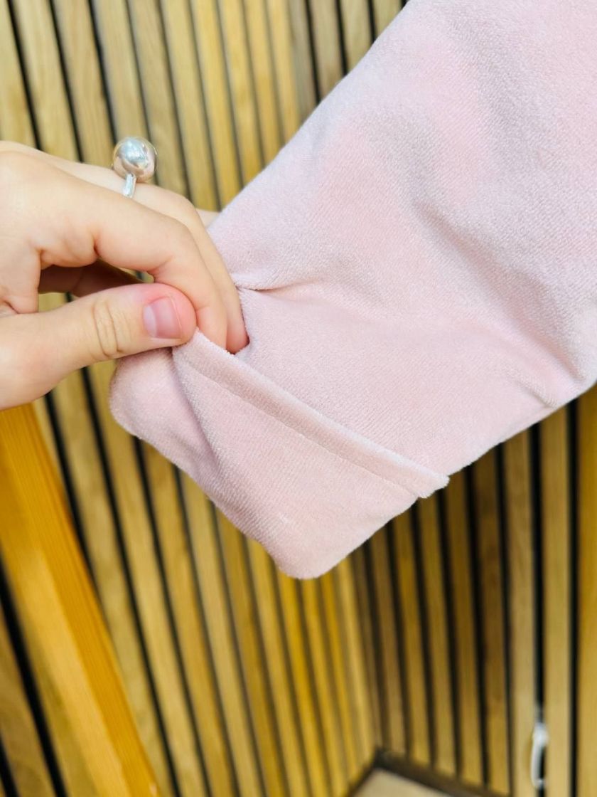 ❤ Комбез демісезонний велюр "Янголятко". Колір - Персик (#56600738) ✓ Anna Konvert