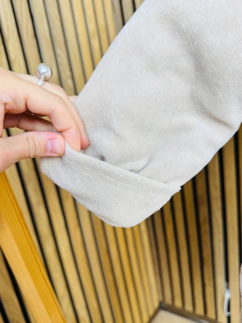 ❤ Комбез демісезонний велюр "Янголятко". Колір - Бежевий (#43081720) ✓ Anna Konvert