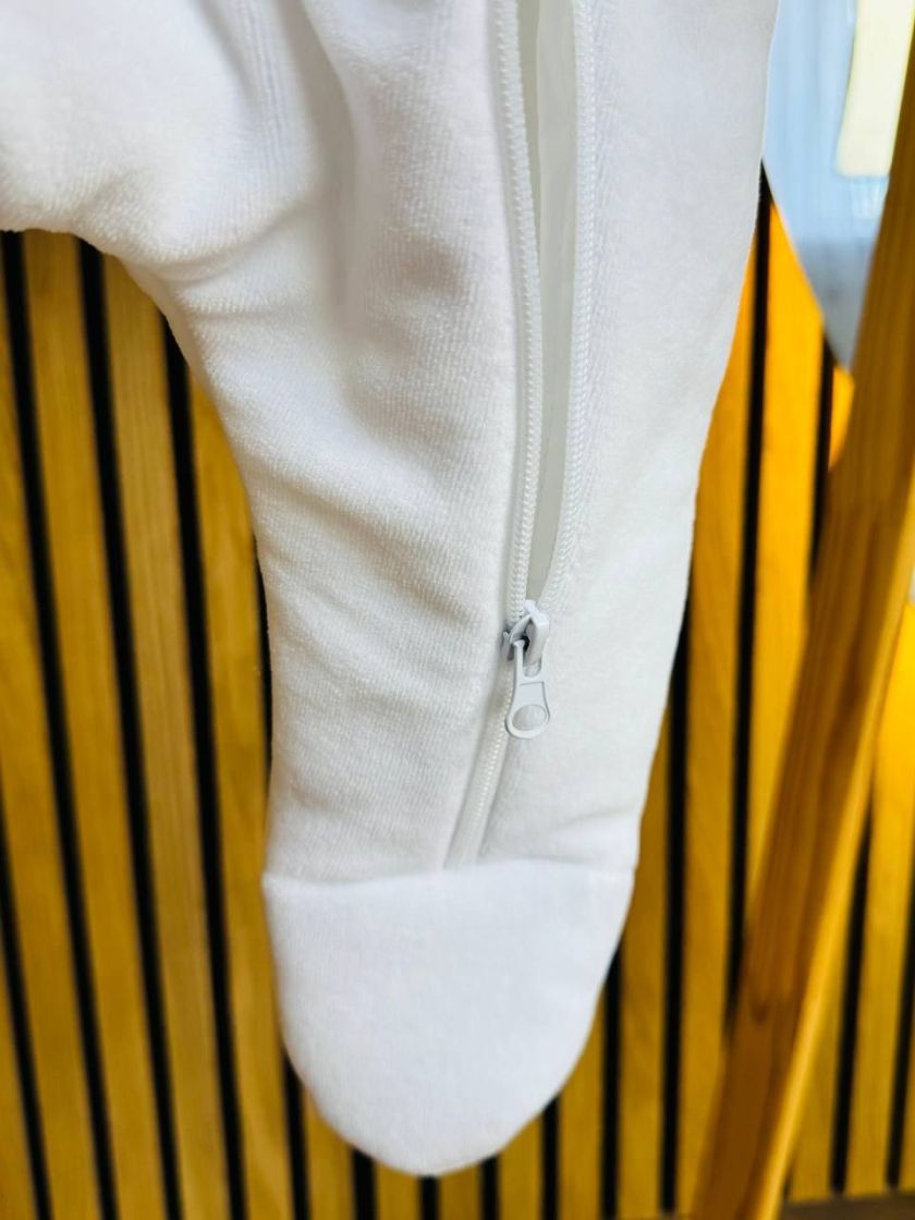 ❤ Комбез демісезонний велюр "Янголятко". Колір - Білий (#96707053) ✓ Anna Konvert