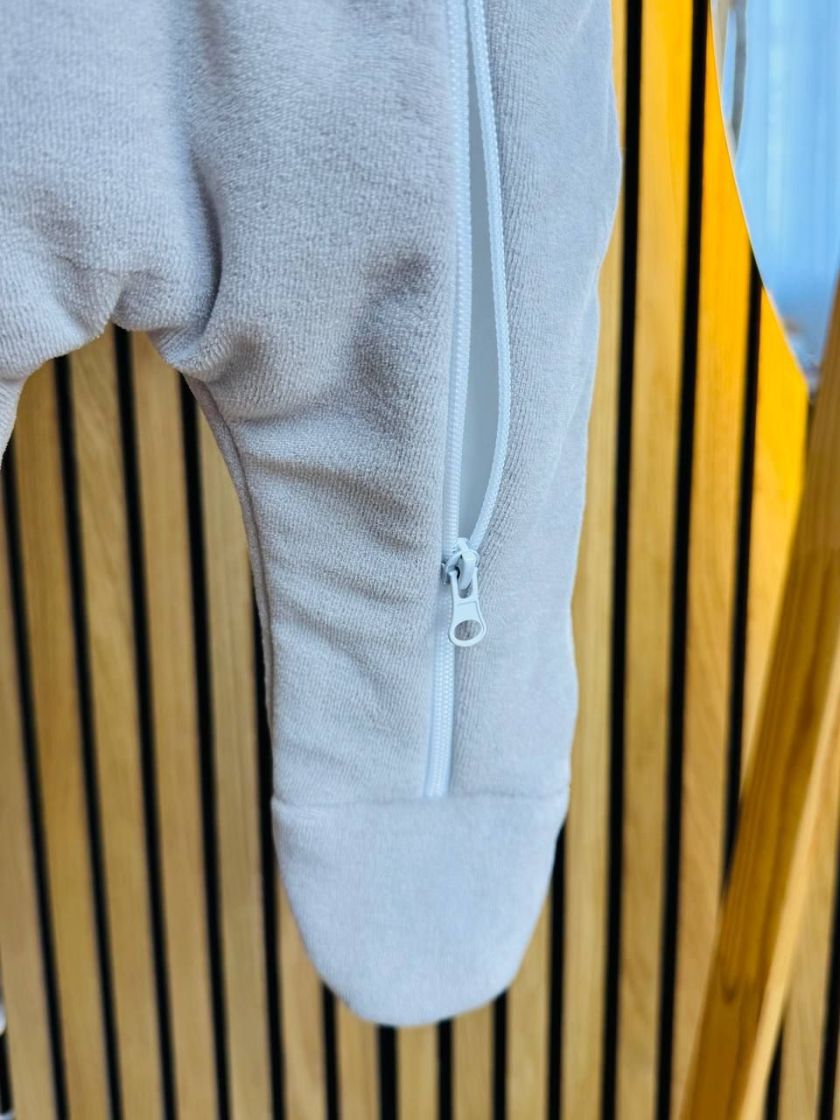 ❤ Комбез демісезонний велюр "Янголятко". Колір - Сірий (#74012688) ✓ Anna Konvert