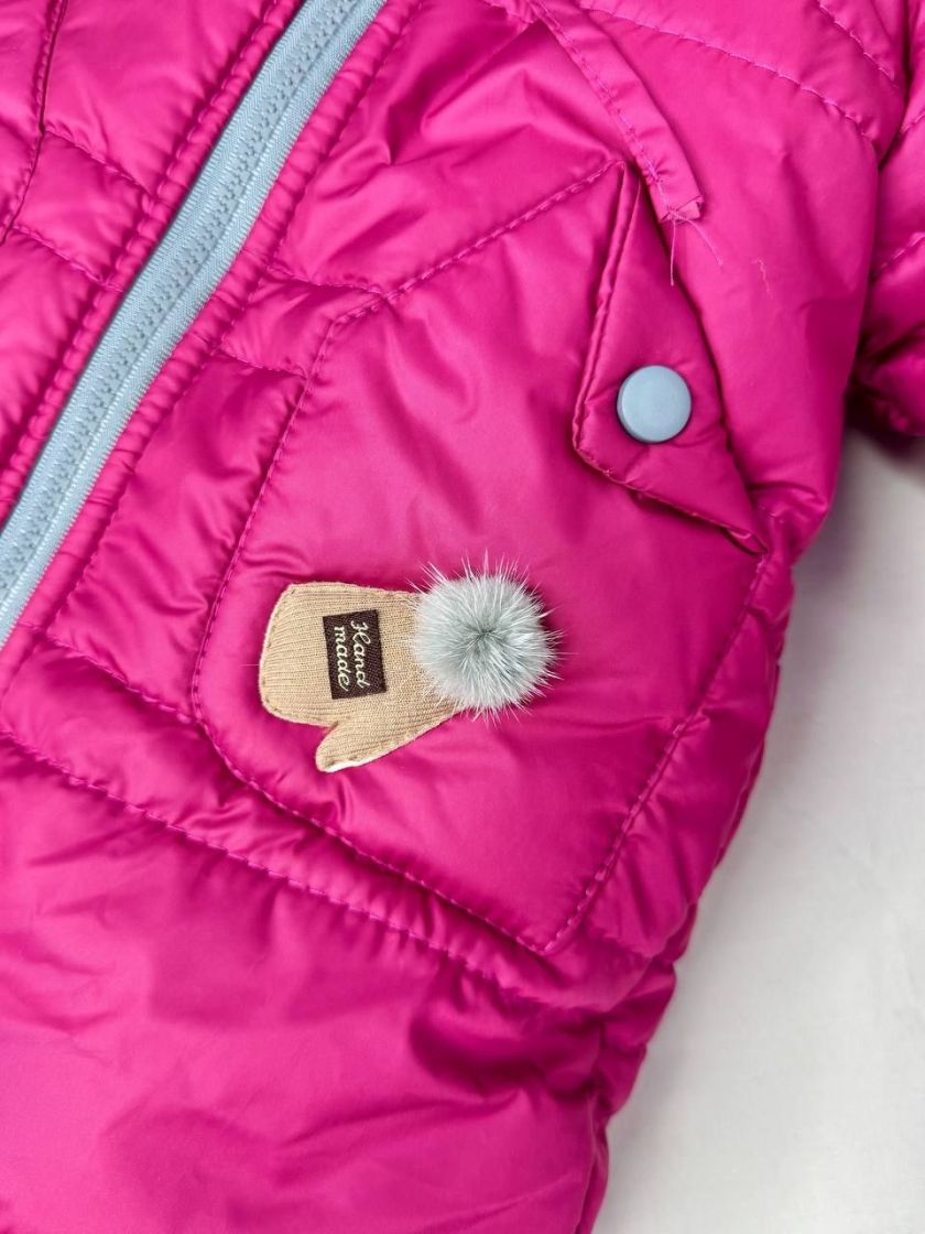 ❤ Комбінезон зимовий "Рукавичка". Колір - Темно рожевий. Розмір - 86 (#21668315) ✓ Anna Konvert