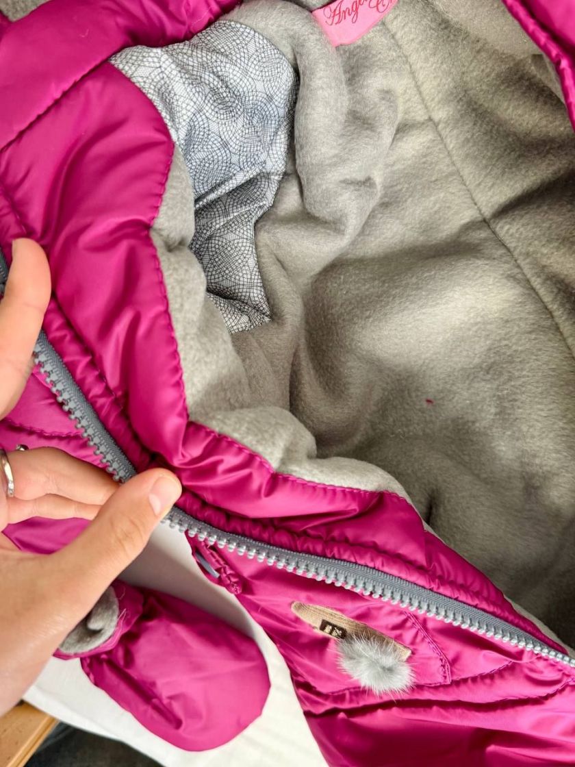 ❤ Комбінезон зимовий "Рукавичка". Колір - Темно рожевий. Розмір - 86 (#21668315) ✓ Anna Konvert