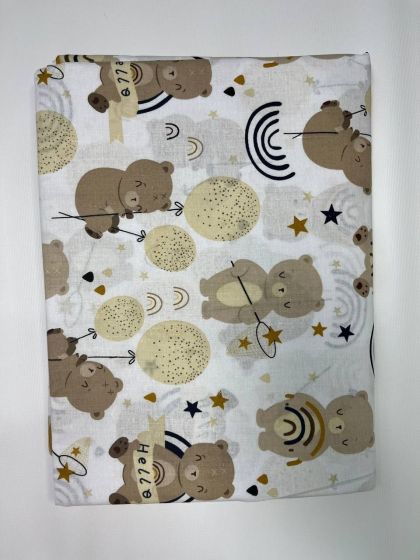 ❤ Змінна дитяча постіль, розмір підковдри 140 см на 110 см. Принт - Ведмідь з веселками (#44317781) ✓ Anna Konvert 2