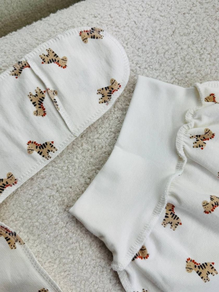 ❤ Комплект 2ка з боді, байка, Ромашка 56-62см. Принт - Жирафи маленькі. Розмір - 56-62 (#47949273) ✓ Anna Konvert