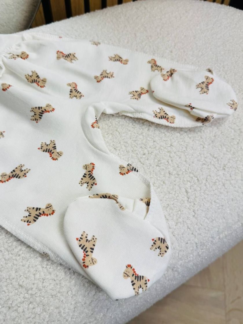 ❤ Комплект 2ка з боді, байка, Ромашка 56-62см. Принт - Жирафи маленькі. Розмір - 56-62 (#47949273) ✓ Anna Konvert