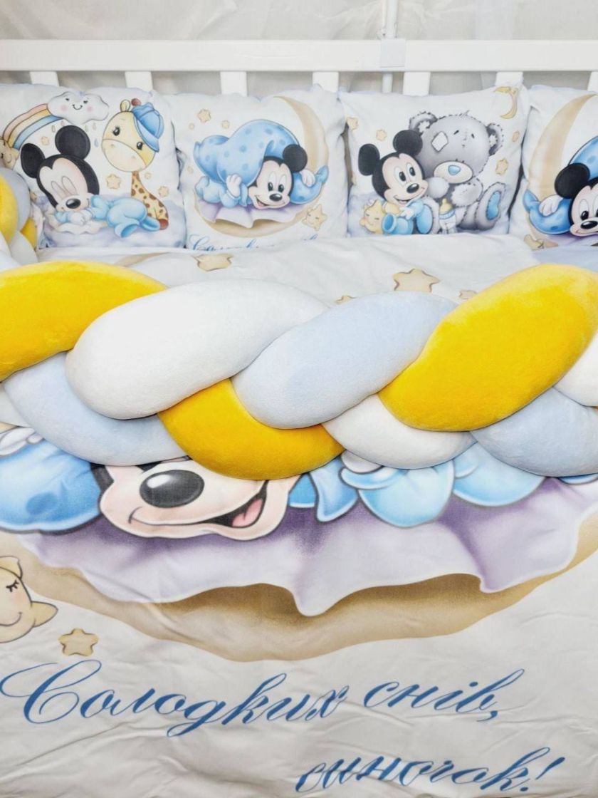 ❤ Набір преміум Бонна. Колір - Міккі блакитний "Солодких снів" (#74936040) ✓ Anna Konvert