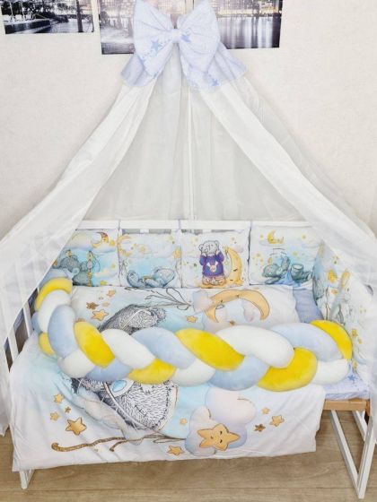 ❤ Набір преміум Бонна. Колір - Блакитний тедді з книжкою (#91334405) ✓ Anna Konvert 2