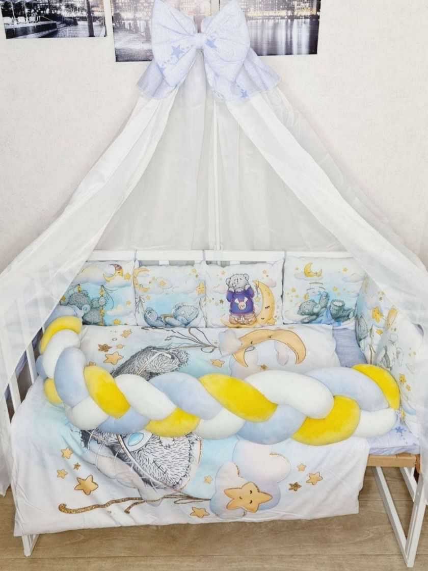 ❤ Набір преміум Бонна. Колір - Блакитний тедді з книжкою (#91334405) ✓ Anna Konvert