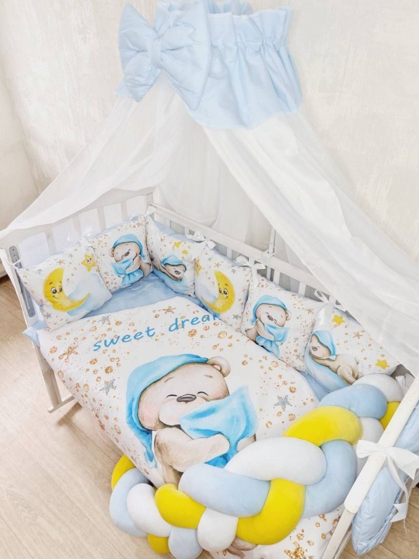 ❤ Набір преміум Бонна. Колір - Блакитний "Sweet dreams" (#72087550) ✓ Anna Konvert