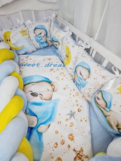 ❤ Набір преміум Бонна. Колір - Блакитний "Sweet dreams" (#72087550) ✓ Anna Konvert 2