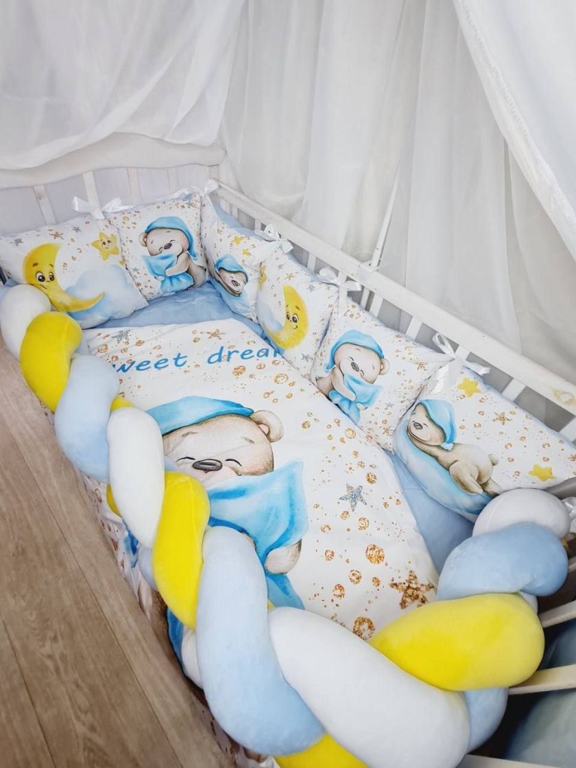 ❤ Набір преміум Бонна. Колір - Блакитний "Sweet dreams" (#72087550) ✓ Anna Konvert