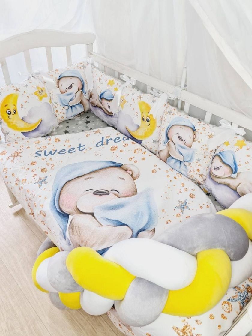 ❤ Набір преміум Бонна. Колір - Сірий "Sweet dreams" (#26372014) ✓ Anna Konvert