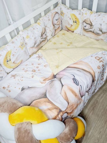 ❤ Набір преміум Бонна. Колір - Жовтий "Sweet dreams" (#2528815) ✓ Anna Konvert 2