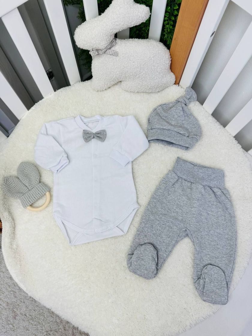 ❤ Джентельмен 3ка з боді з сірим метеликом на байці (#420113254) ✓ Anna Konvert