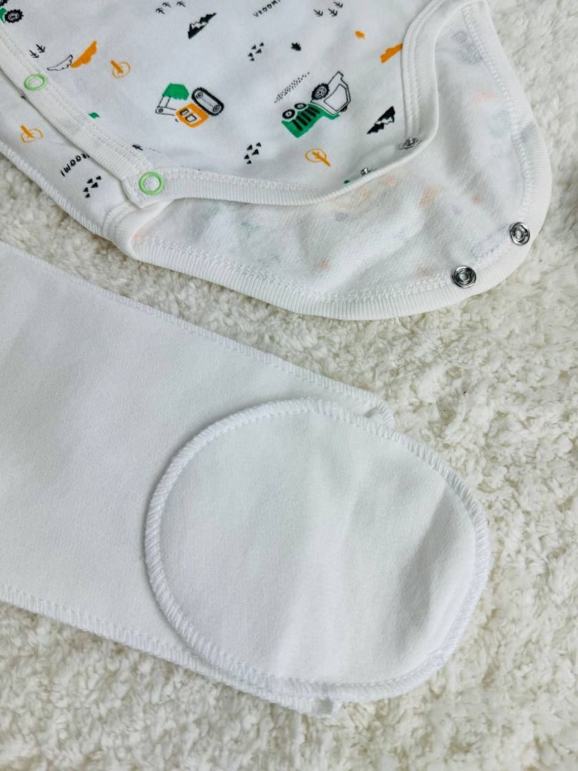 ❤ Комплект 3ка з боді, байка 56р. Принт - Трактор (#62354333) ✓ Anna Konvert