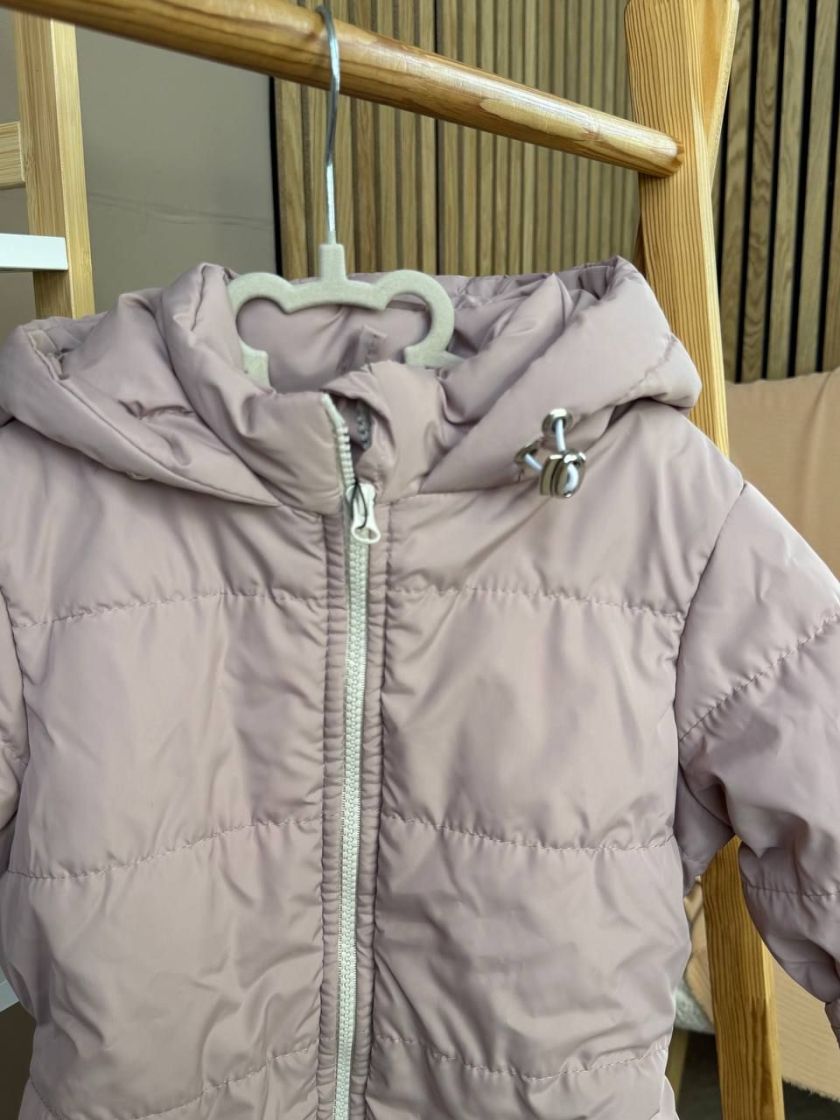 ❤ Комбез цільник демісезонний. Колір - Пудровий. Розмір - 92-98 (#39218099) ✓ Anna Konvert