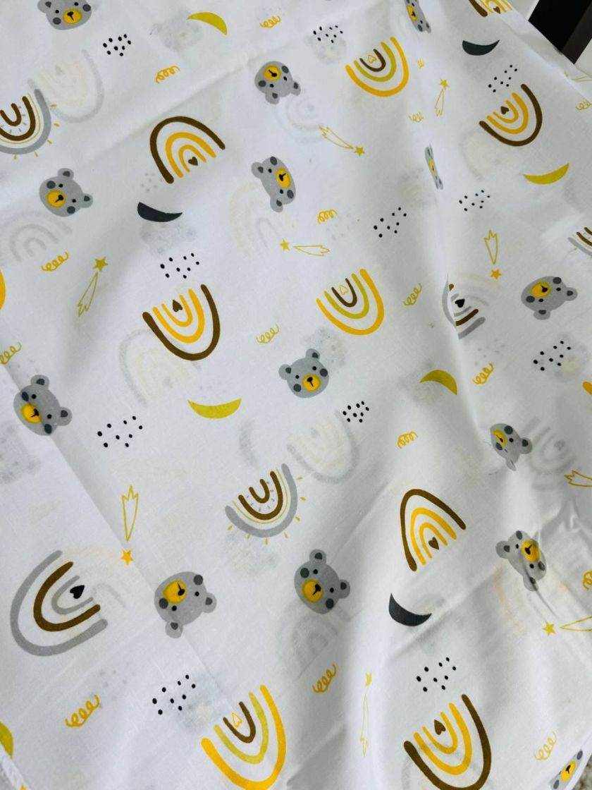 ❤ Змінна дитяча постіль, розмір підковдри 140 см на 110 см. Принт - Веселки жовті (#72734517) ✓ Anna Konvert