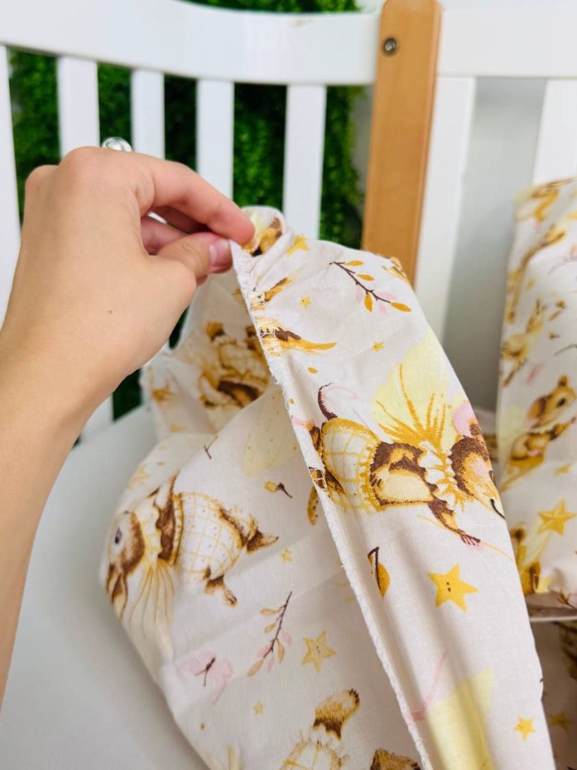 ❤ Змінна дитяча постіль, розмір підковдри 140 см на 110 см. Принт - Звірята з крильцями (#70161812) ✓ Anna Konvert