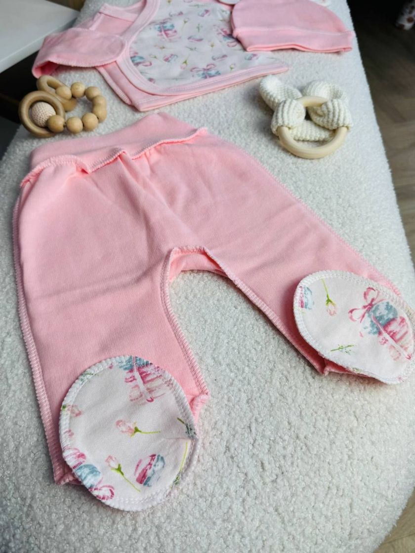 ❤ Комплект 3ка з сорочкою байка, БО. Принт - Макарун. Розмір - 56см (#94534108) ✓ Anna Konvert