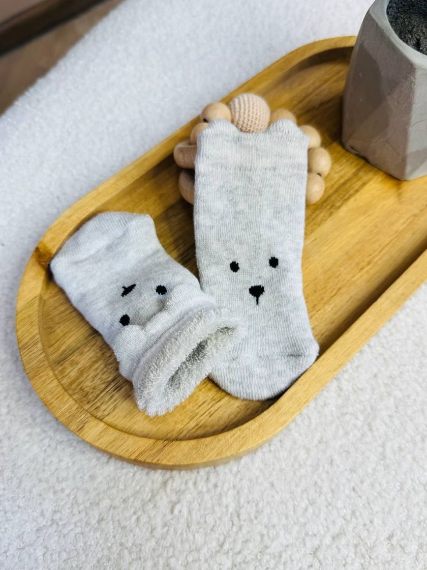 ❤ Шкарпетки "Умка" 0-6 міс. на махрі. Колір - Сірий (#37432947) ✓ Anna Konvert
