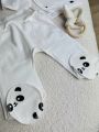 ❤ Комплект 3ка з сорочкою Баранчик БО. Принт - Панди контур. Розмір - 56 (#68052961) ✓ Anna Konvert