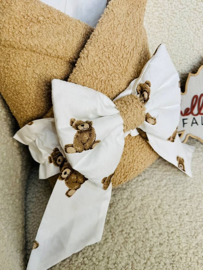 ❤ Демісезонний конверт-плед бараш. Колір - Бежевий з ведмедиками (#61902593) ✓ Anna Konvert