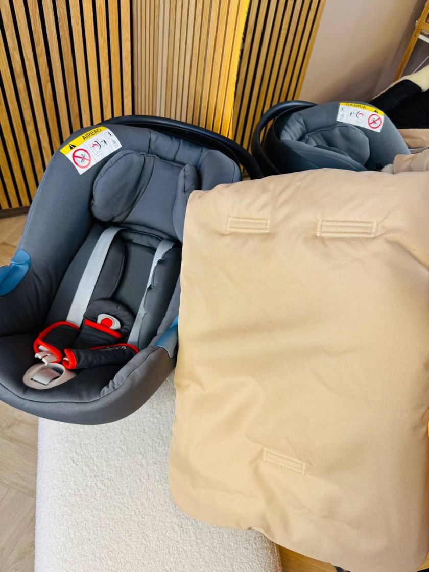 ❤ Зимовий конверт у візочок люльку Бебі, 70% вовни, Червоний, 0-6 міс (#0376) ✓ Anna Konvert