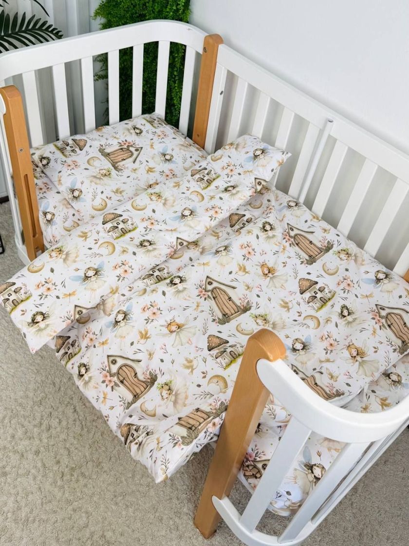 ❤ Змінна дитяча постіль, підковдра 110см на 90см. Принт - Принцесса з пташками (#35134879) ✓ Anna Konvert
