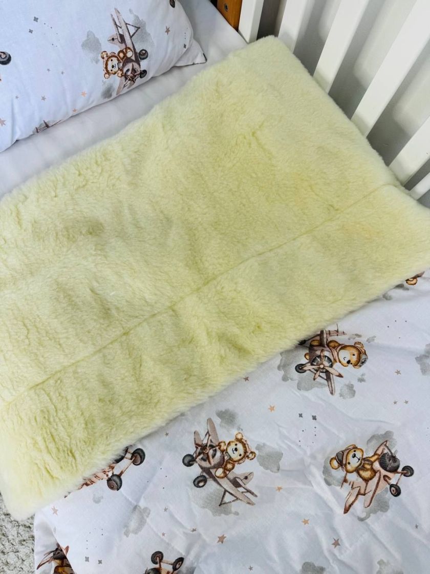 ❤ Ковдра+подушка Тепла. Принт - Ведмедик на літаку сірий (#72585327) ✓ Anna Konvert