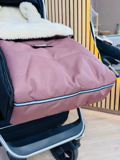 ❤ Зимовий конверт у прогулянковий візочок, санчата Ideal ForKids 1,5 - 3 роки. Колір - Шоколад (#26222237) ✓ Anna Konvert 2